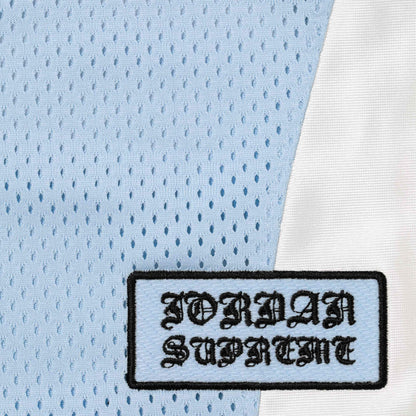 SUPREME JORDAN® WARM UP JERSEY-LIGHT BLUE