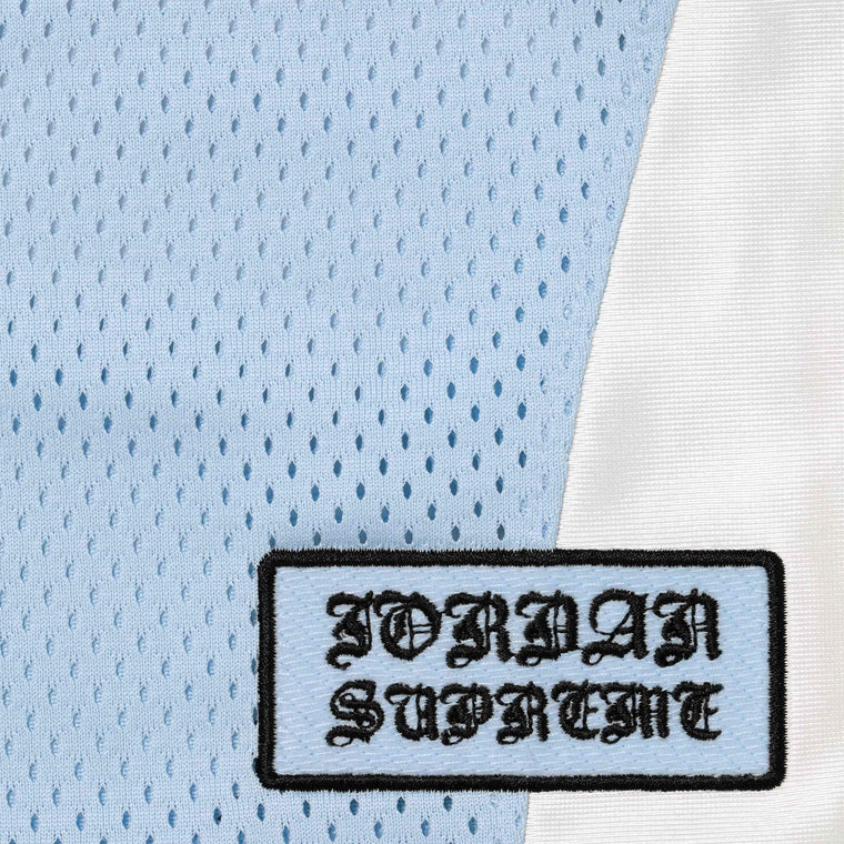 SUPREME JORDAN® WARM UP JERSEY-LIGHT BLUE