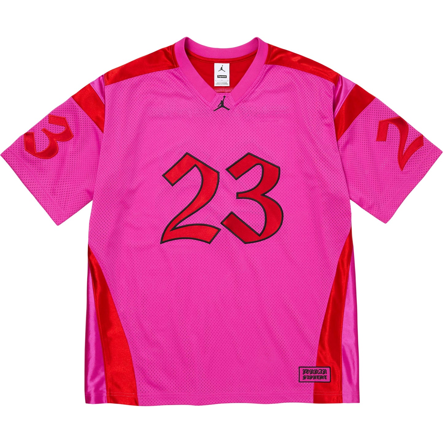 SUPREME JORDAN® WARM UP JERSEY-PINK