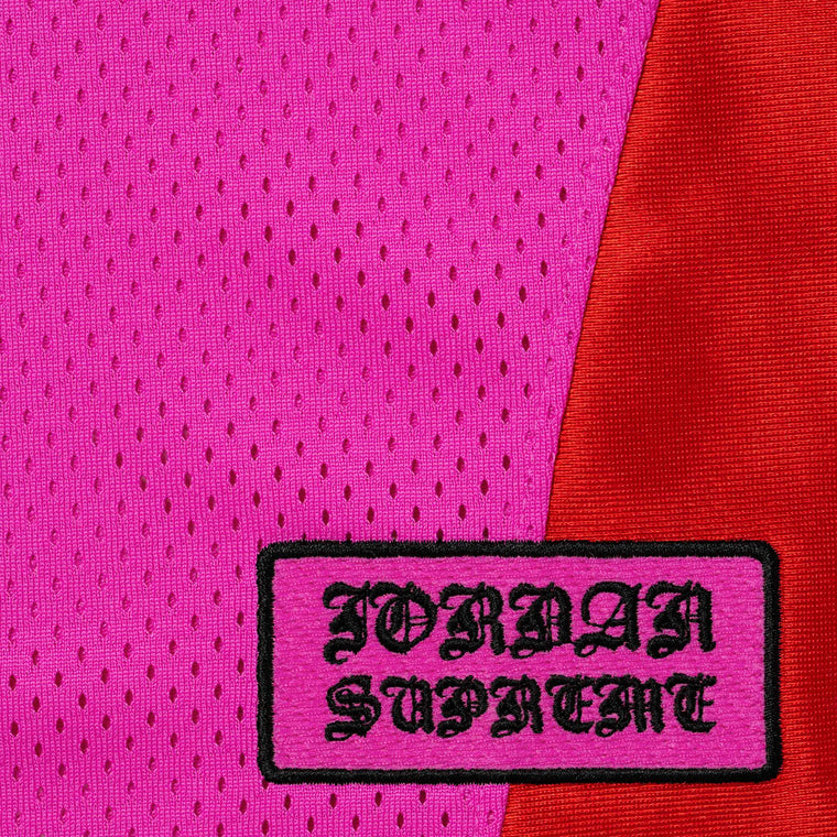 SUPREME JORDAN® WARM UP JERSEY-PINK
