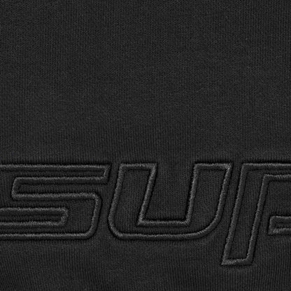 SUPREME JORDAN® ZIP UP HOODED SWEATSHIRT-BLACK