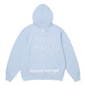 SUPREME JORDAN® ZIP UP HOODED SWEATSHIRT-LIGHT BLUE