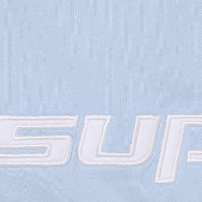 SUPREME JORDAN® ZIP UP HOODED SWEATSHIRT-LIGHT BLUE