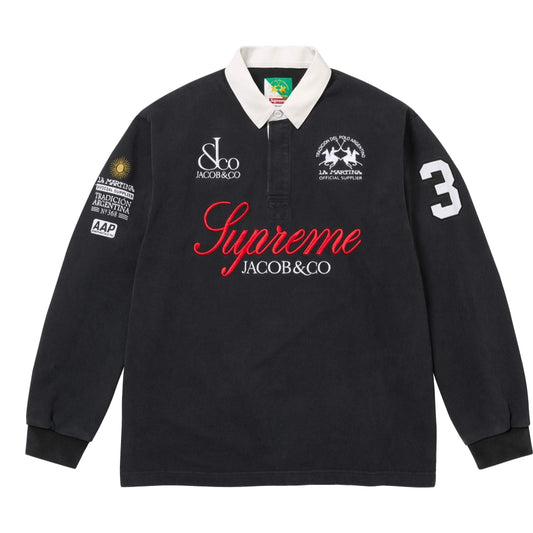 SUPREME LA MARTINA/JACOB & CO RUGBY-BLACK