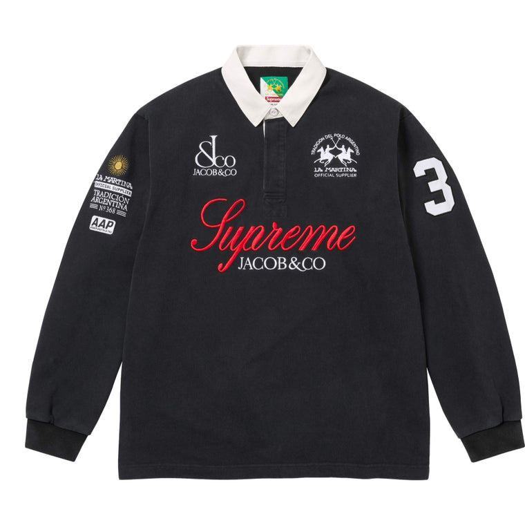 SUPREME LA MARTINA/JACOB & CO RUGBY-BLACK