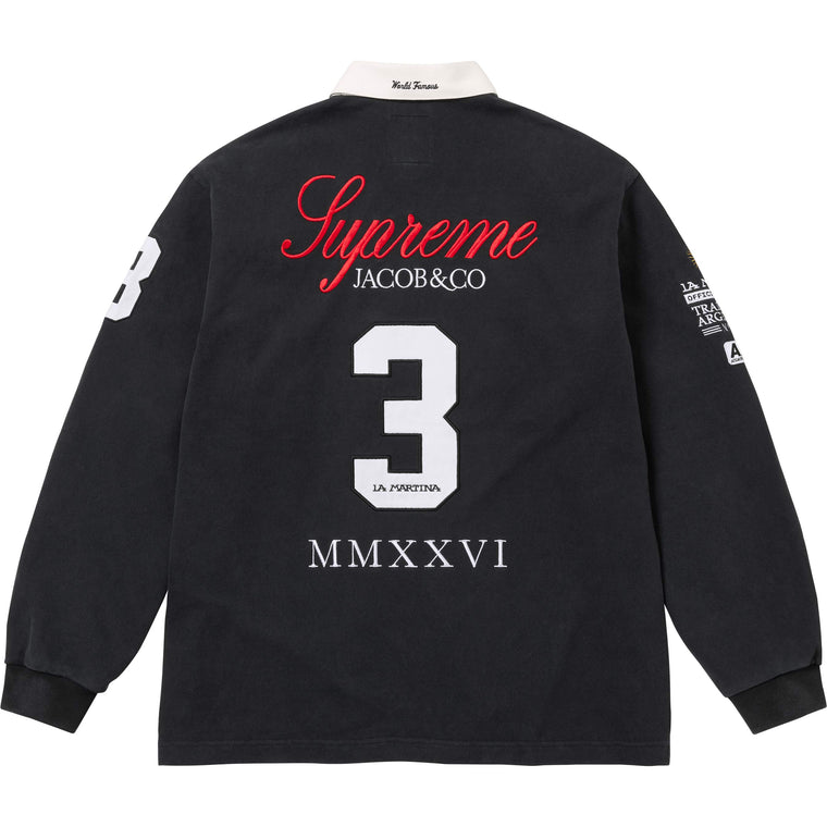 SUPREME LA MARTINA/JACOB & CO RUGBY-BLACK