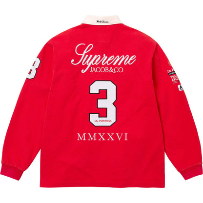 SUPREME LA MARTINA/JACOB & CO RUGBY-RED