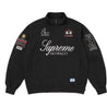 SUPREME LA MARTINA/JACOB & CO ZIP UP SWEATSHIRT-BLACK