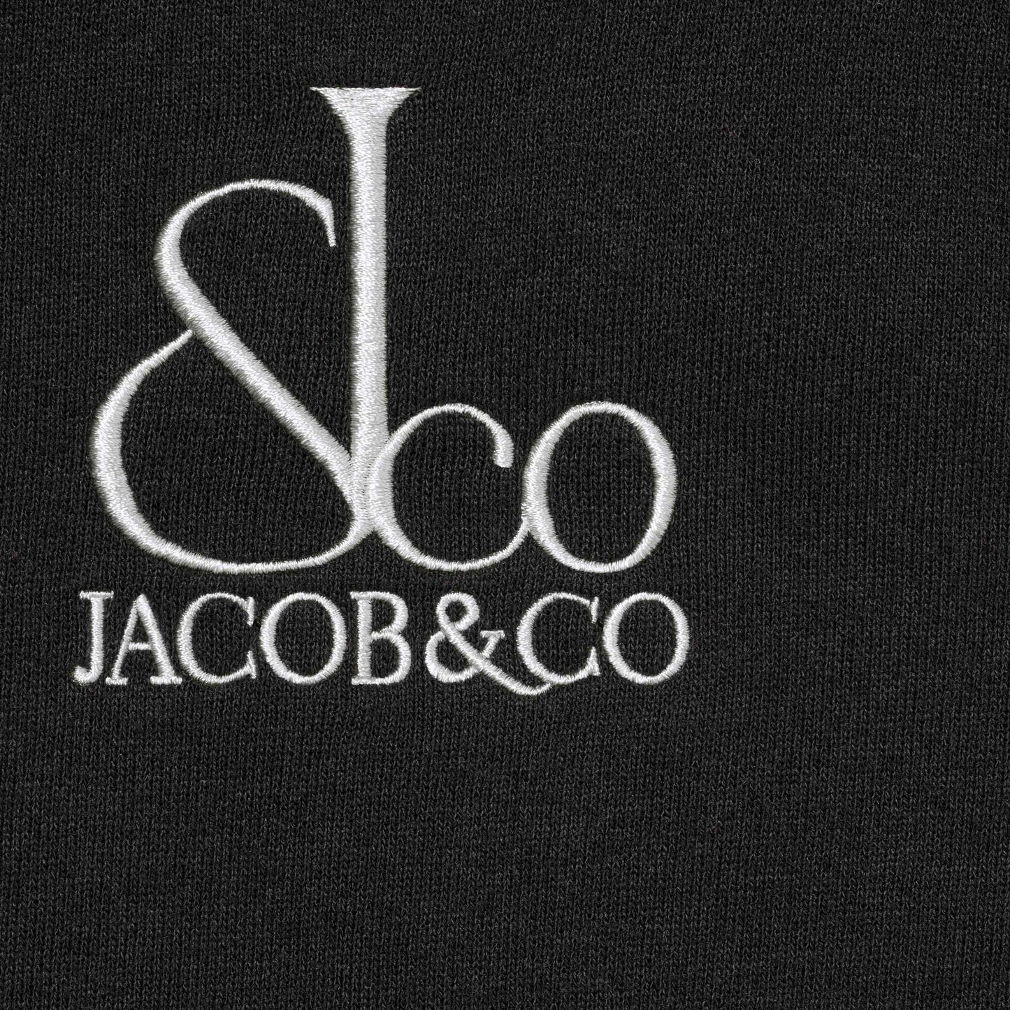 SUPREME LA MARTINA/JACOB & CO ZIP UP SWEATSHIRT-BLACK