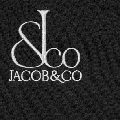SUPREME LA MARTINA/JACOB & CO ZIP UP SWEATSHIRT-BLACK