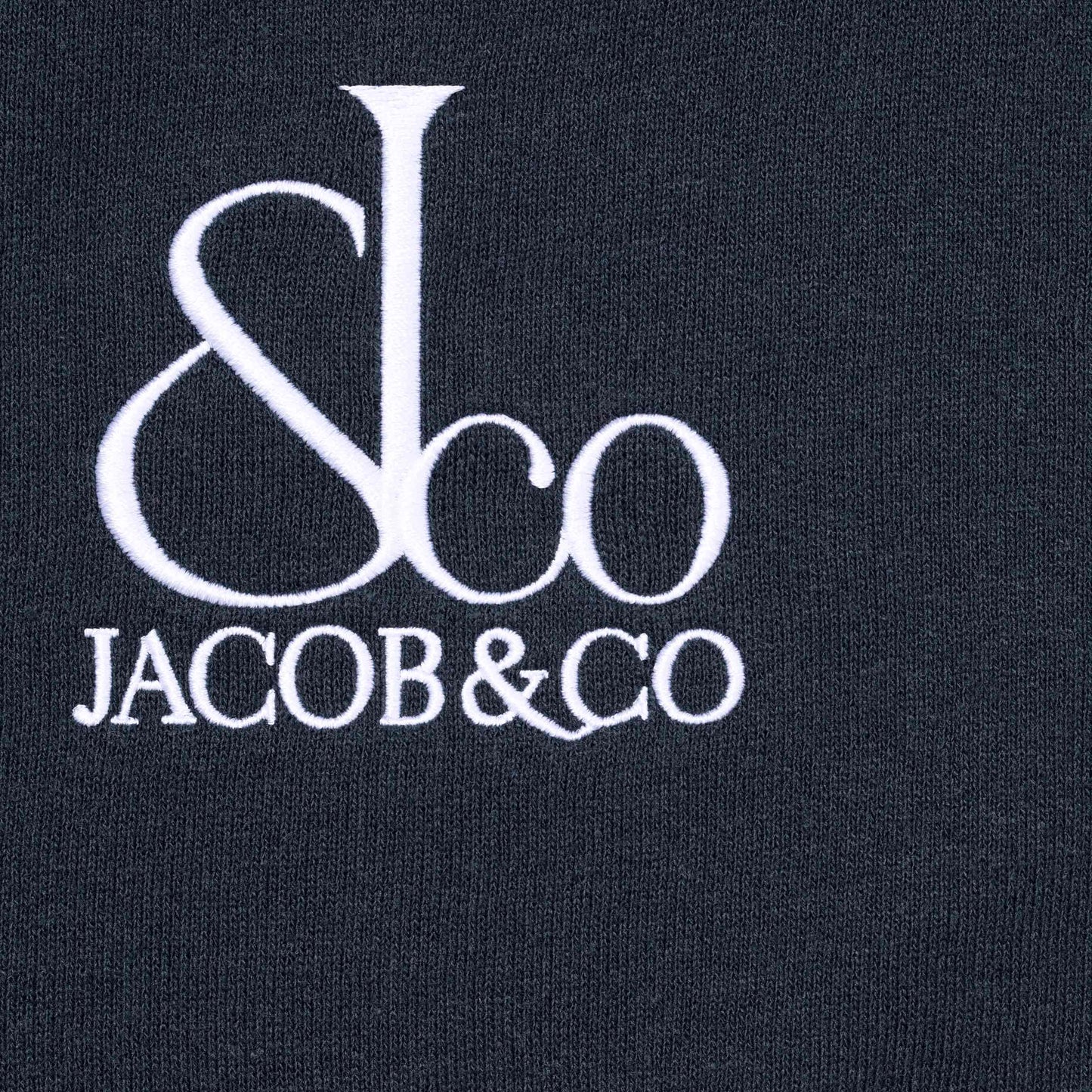 SUPREME LA MARTINA/JACOB & CO ZIP UP SWEATSHIRT-NAVY