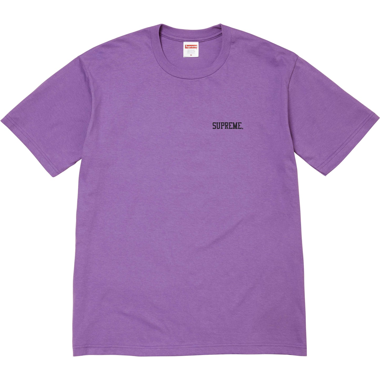 SUPREME MIKE KELLEY BANNER TEE-PURPLE