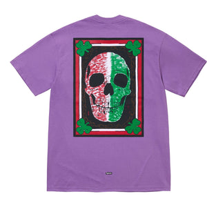 SUPREME MIKE KELLEY BANNER TEE-PURPLE