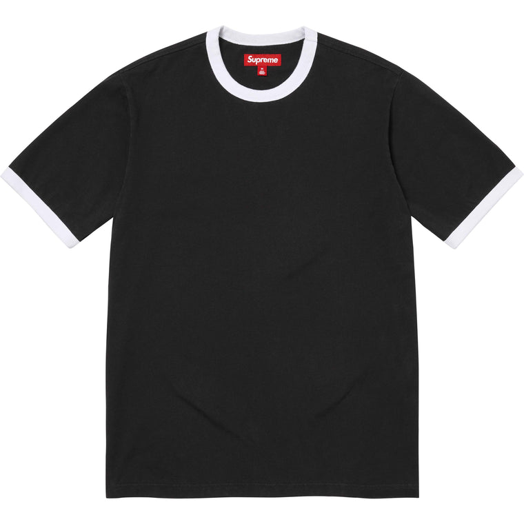 SUPREME MIKE KELLEY RINGER TEE-BLACK