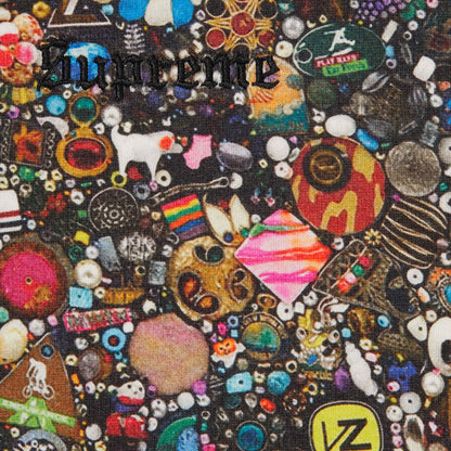 SUPREME MIKE KELLEY ZIP UP HOODED SWEATSHIRT-MULTICOLOR