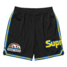 SUPREME MITCHELL & NESS® TEAMS BASKETBALL SHORT-BLACK