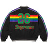 SUPREME MITCHELL & NESS® TEAMS VARSITY JACKET-BLACK