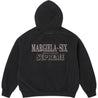 SUPREME MM6 MAISON MARGIELA EAGLE ZIP UP HOODED SWEATSHIRT-BLACK