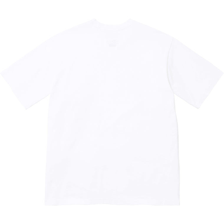 SUPREME MM6 MAISON MARGIELA MONEY S/S TOP-WHITE