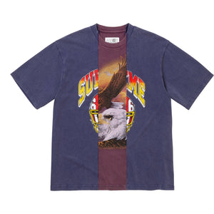 SUPREME MM6 MAISON MARGIELA SPLIT S/S TOP-NAVY