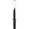 SUPREME KA-BAR EMERGENCY WHISTLE KEYCHAIN-BLACK