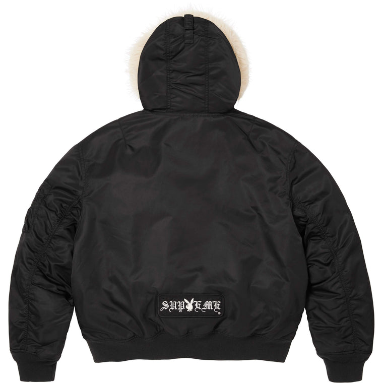 SUPREME PLAYBOY® HOODED MA-1-BLACK
