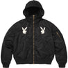 SUPREME PLAYBOY® HOODED MA-1-BLACK