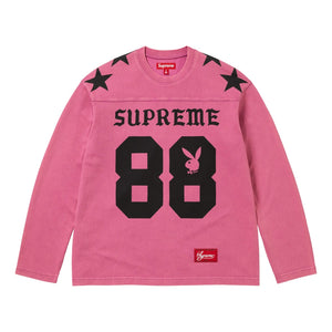 SUPREME PLAYBOY® L/S FOOTBALL TOP-PINK