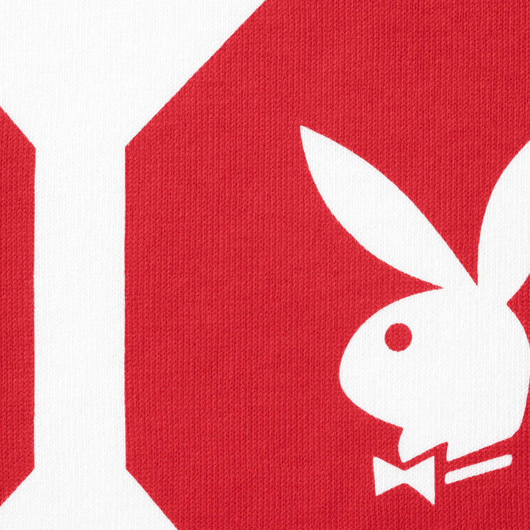 SUPREME PLAYBOY® L/S FOOTBALL TOP-WHITE