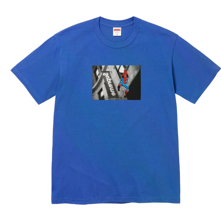 SUPREME SPIDER-MAN TEE-ROYAL