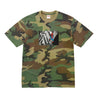 SUPREME SPIDER-MAN TEE-WOODLAND CAMO