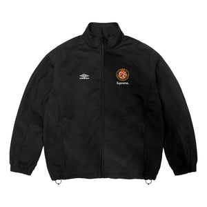 SUPREME UMBRO® COTTON RIPSTOP TRACK JACKET-BLACK