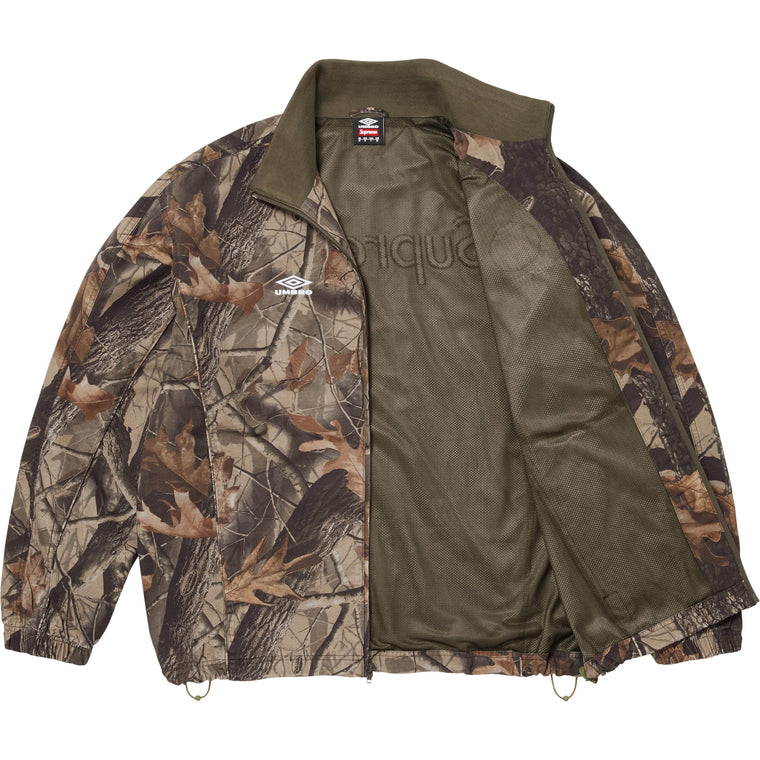 SUPREME UMBRO® COTTON RIPSTOP TRACK JACKET-REALTREE® HARDWOODS CAMO