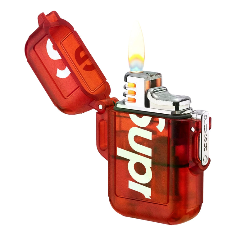 SUPREME WINDMILL ZAG LIGHTER-RED