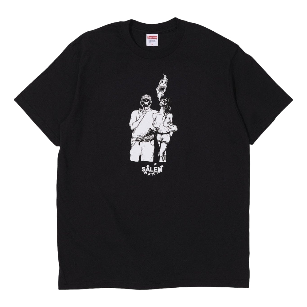 SUPREME SALEM TEE-BLACK