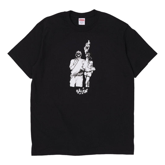 SUPREME SALEM TEE-BLACK