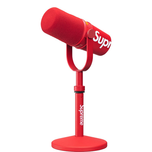 SUPREME SHURE MV7+ MICROPHONE-RED