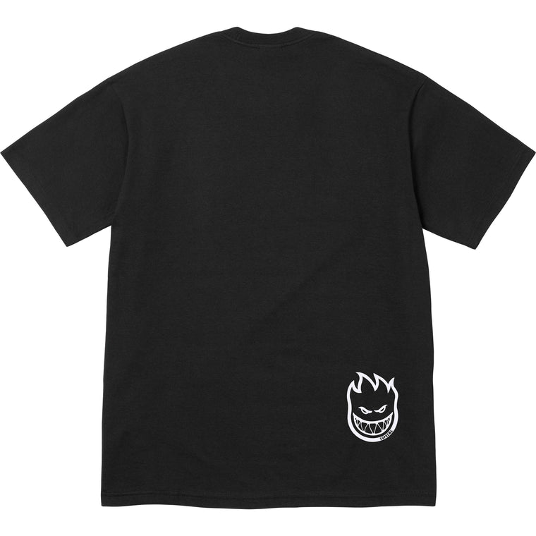 SUPREME SPITFIRE® FLAG TEE-BLACK