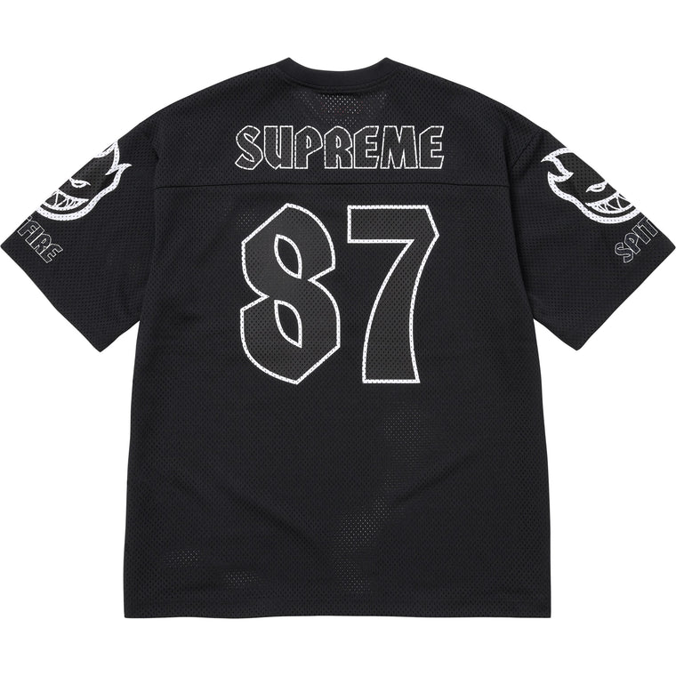 SUPREME SPITFIRE® FOOTBALL JERSEY-BLACK