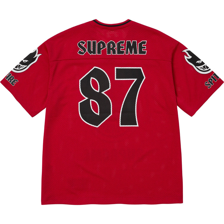 SUPREME SPITFIRE® FOOTBALL JERSEY-RED