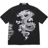 SUPREME THE GREAT CHINA WALL DRAGON POLO-BLACK