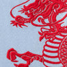 SUPREME THE GREAT CHINA WALL DRAGON POLO-LIGHT BLUE