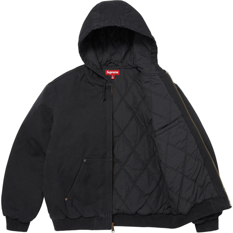 SUPREME THE MISFITS® HOODED WORK JACKET-BLACK