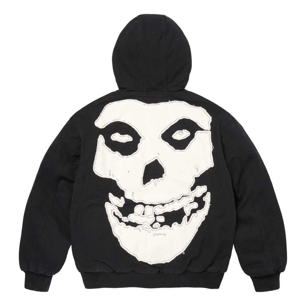 SUPREME THE MISFITS® HOODED WORK JACKET-BLACK
