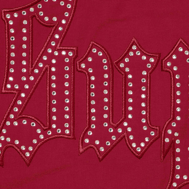 SUPREME UMBRO® RHINESTONE TRACK JACKET-RED