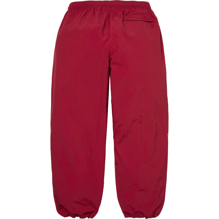 SUPREME UMBRO® RHINESTONE TRACK PANT-RED