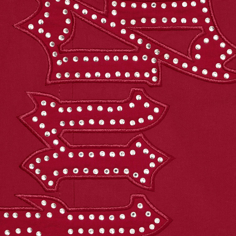 SUPREME UMBRO® RHINESTONE TRACK PANT-RED