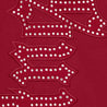 SUPREME UMBRO® RHINESTONE TRACK PANT-RED