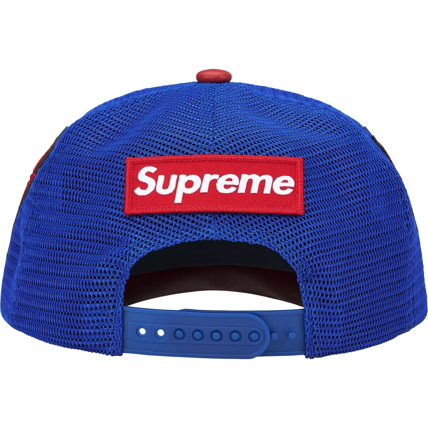 SUPREME VANSON LEATHERS® SPIDER-MAN MESH BACK 6-PANEL-RED