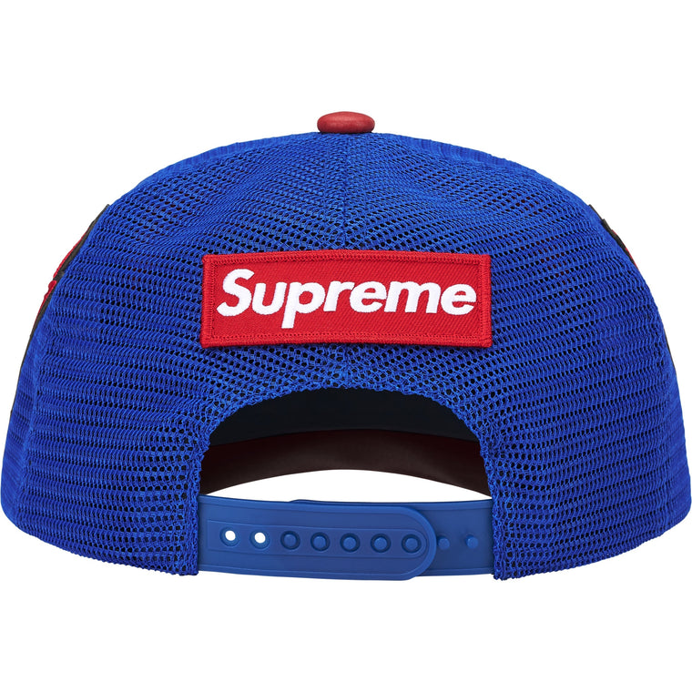 SUPREME VANSON LEATHERS® SPIDER-MAN MESH BACK 6-PANEL-RED